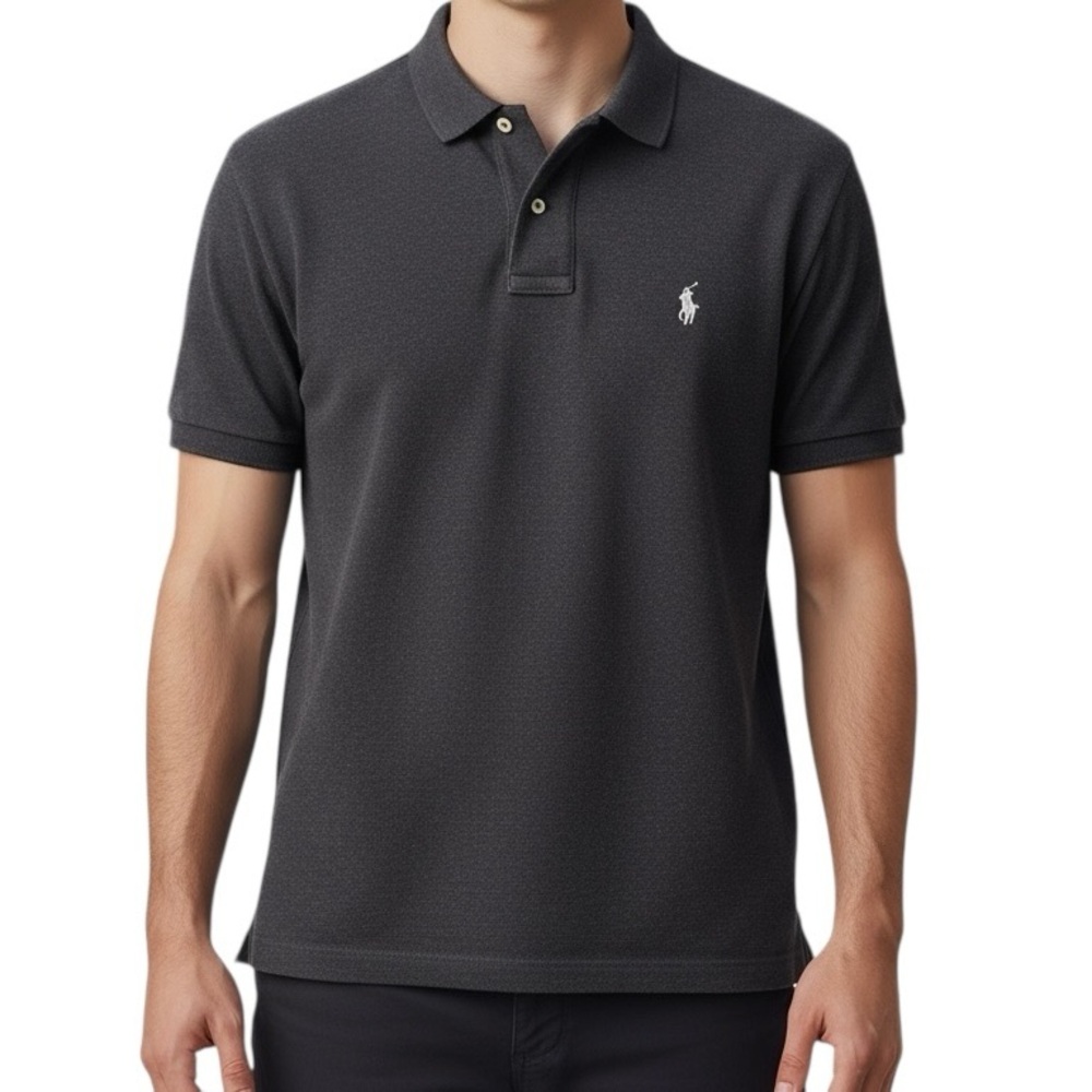 Polo Ralph Lauren Black Polo Short Sleeve Shirt Classic Fit | Size XXL